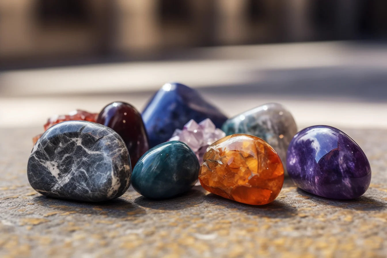 Bijoux en pierres naturelles et minéraux